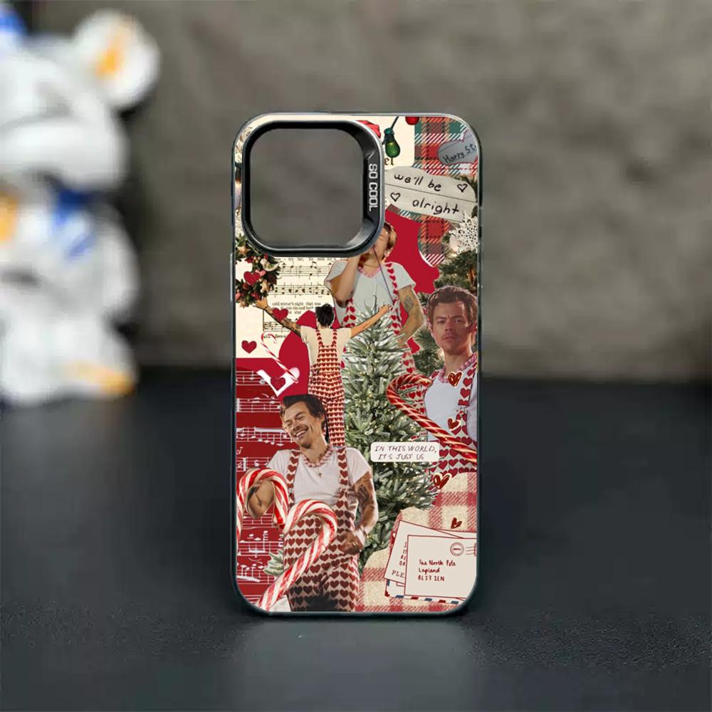 Phone Cases H&M - H-HarryS シンガー S-スタイル スマホケース lMDカラー シルバーシェル