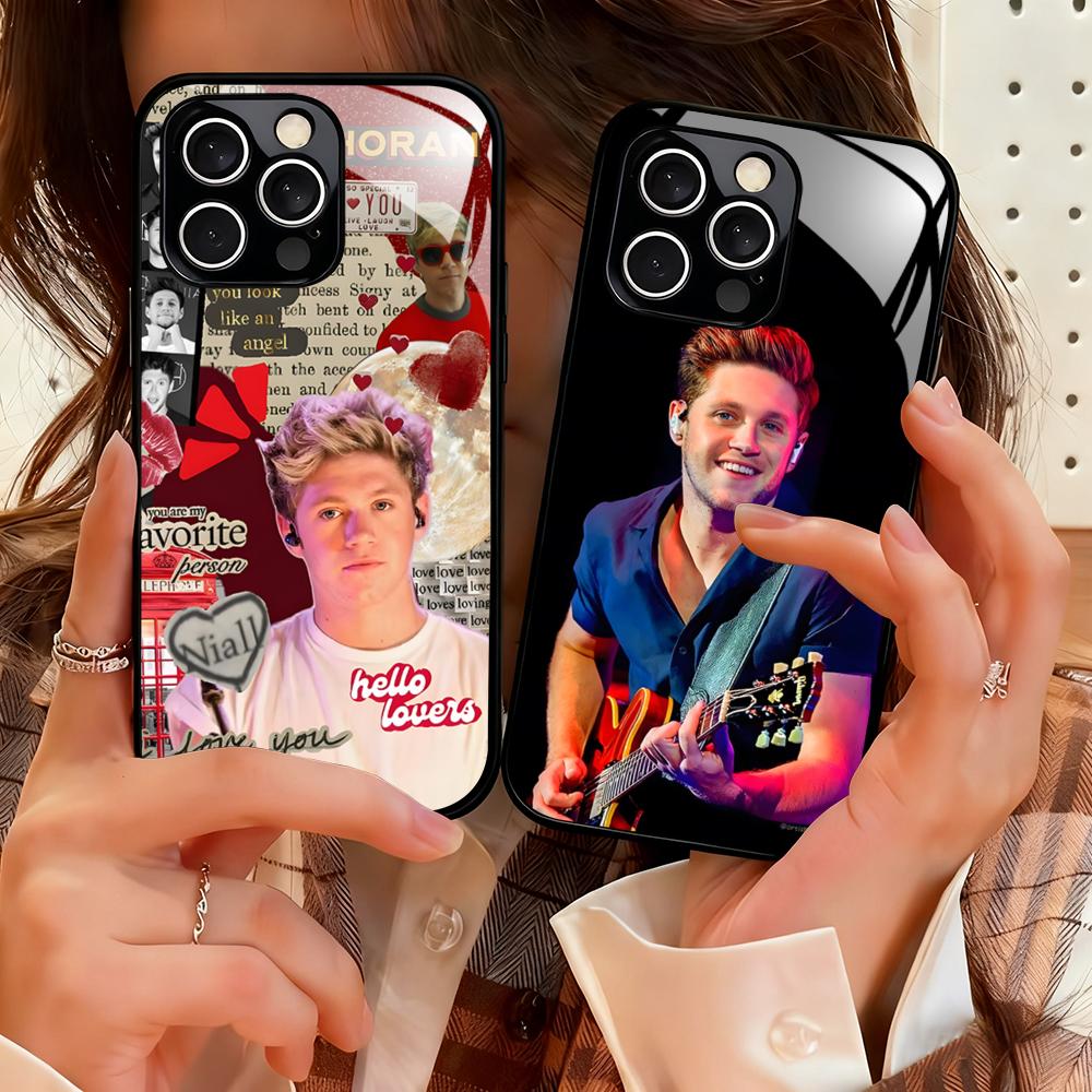 Phone Cases H&M - 人気歌手N-Niall H-HoranのiPhone用ケース（iPhone 18、17、16、15、14、13、12、X、XR、XS、8 Plus、Mini、Pro Max対応）ガラス製マグネット式携帯ケース