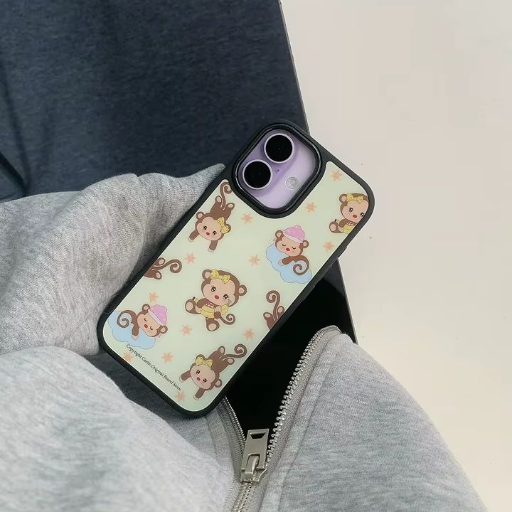 「リトルモンキー」のかわいいデザインのiPhone用スマホケ - Phone Cases Xr Iphone のレビューと価格