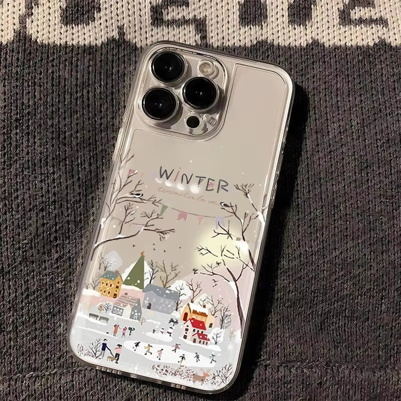 美しい冬の雪模様のスマホケース、Samsung Galaxy - Phone Cases Galaxy A16 5G のレビューと価格