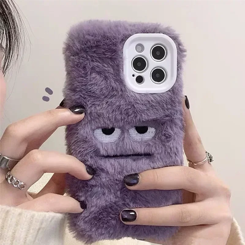 かわいいモンスターのぬいぐるみ風、ふわふわのiPhoneケー - Phone Cases Iphone 13 のレビューと価格
