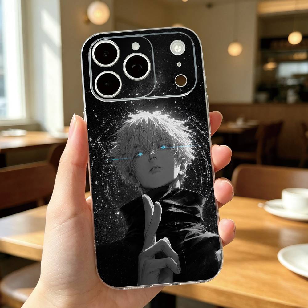 『呪術廻戦』五条悟のiPhone用ケース。iPhone 18 - Phone Cases Jujutsu Kaisen のレビューと価格