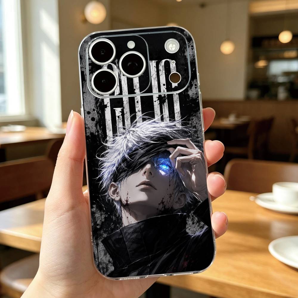 『呪術廻戦』五条悟のiPhone用ケース。iPhone 18 - Phone Cases Jujutsu Kaisen のレビューと価格